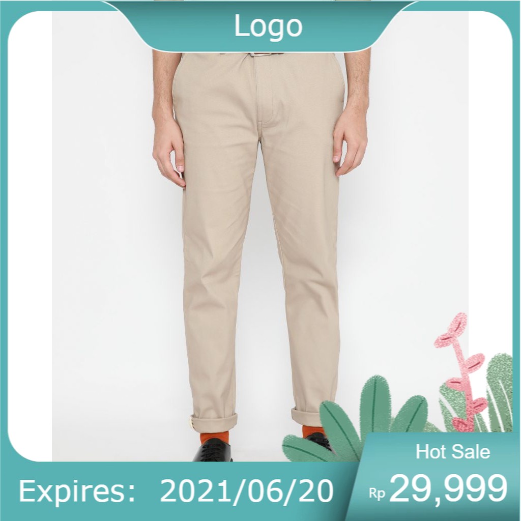 erigo chino pants paul light grey