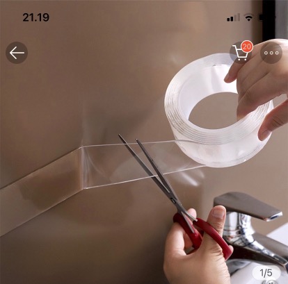 Hovelshop Gantungan Spatula Alat Masak Dapur Stainless Tempel Dinding Tembok Murah