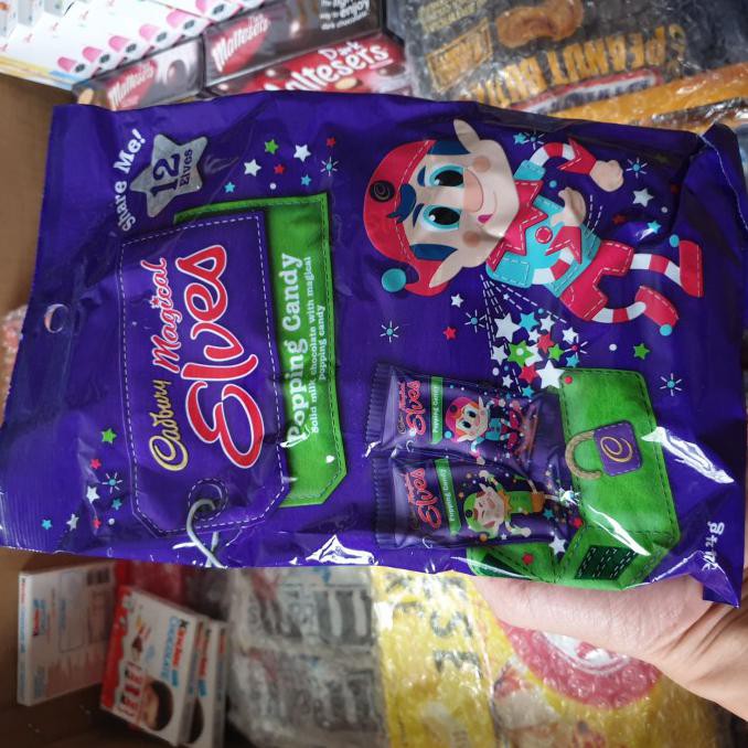 

cadbury magical elves popping candy