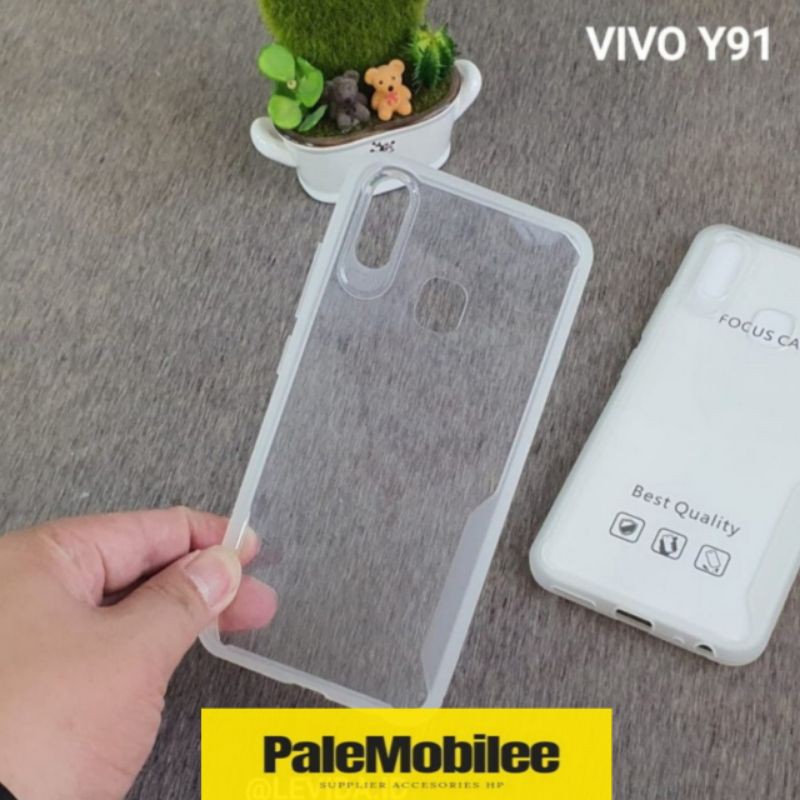 Vivo Y95 Case Fokus Premium Soft Case Transparan Casing Vivo Y95