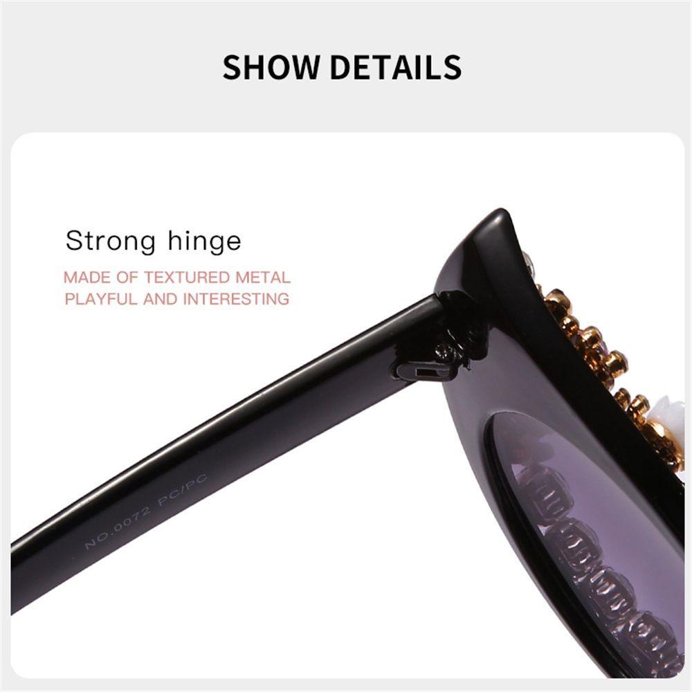 Lily Diamond Kacamata Hitam Untuk Wanita Pesta Sparkling Eyewear Sun Glasses