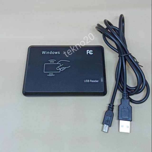 Reader RFID 125Khz USB Proximity Em4100 ID Reader 125 KHz  USB + Kabel