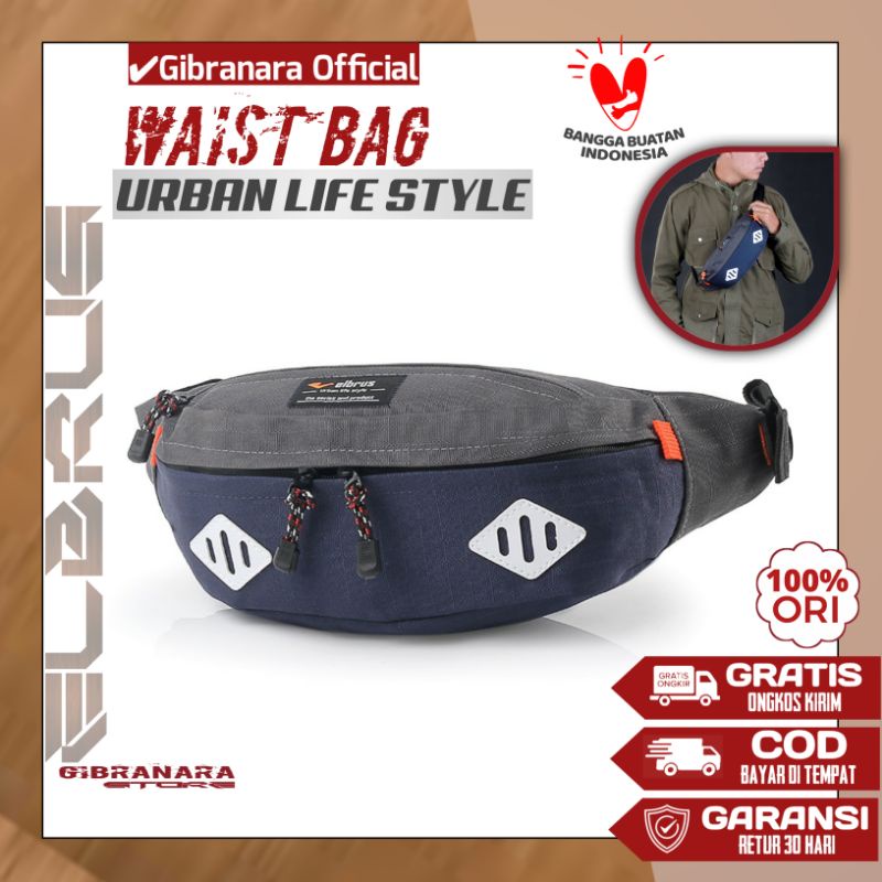 Tas Selempang Slempang Pundak Sling bag Bahu Kasual Casual Distro HP Anti Air Anak Pria Laki Cowok