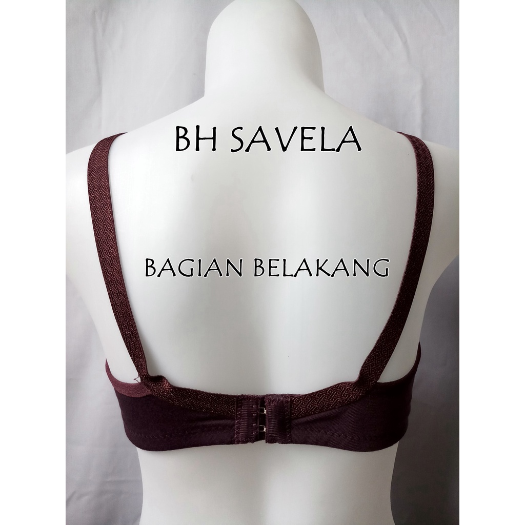 BH SPORT SAVELA Uk 36-44 Kait 2 &amp; 3 Tanpa Kawat Tanpa Busa