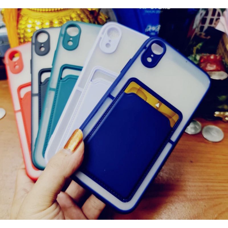 OPPO A1K A16 A3S A39 A57 A31 A37F A37 NEO9 A52 A92 A74 A95 RENO 2F 3PRO 4 5 5PRO 6 CASE AERO KAMERA + TEMPAT KARTU ATM