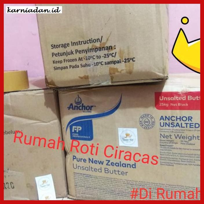 

Rettubagetnem- Butter Unsalted Anchor Repack Kg New Zealand Bkn Ellevire Corman Buter -Asli-Slii.