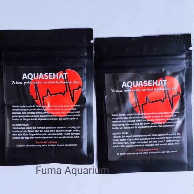 Aqua Sehat bakteri starter Aquarium Aquascape Aquariset