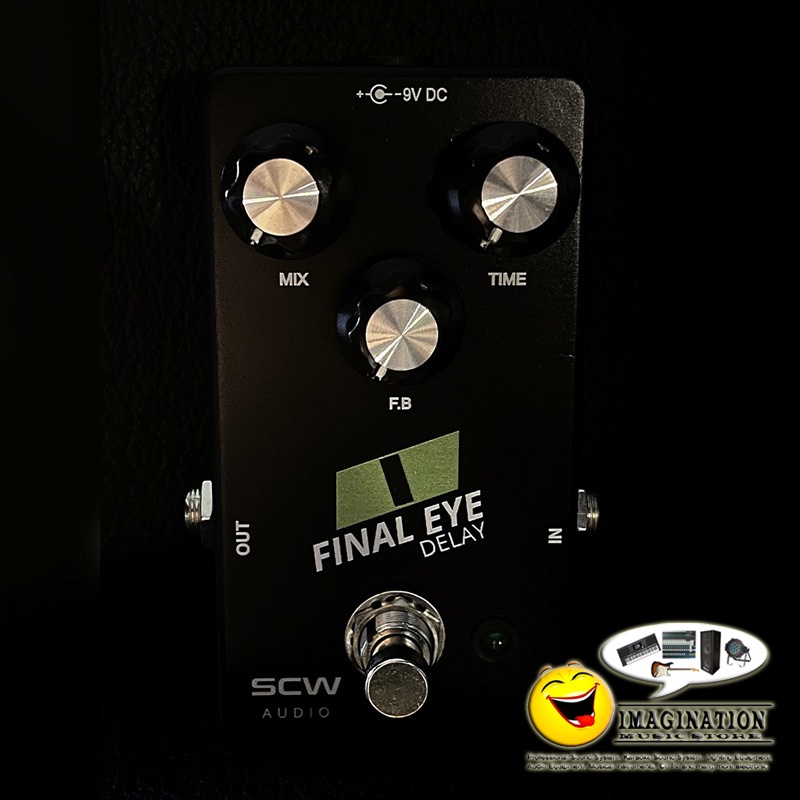 SCW Audio Final Eye Delay Effect Pedal
