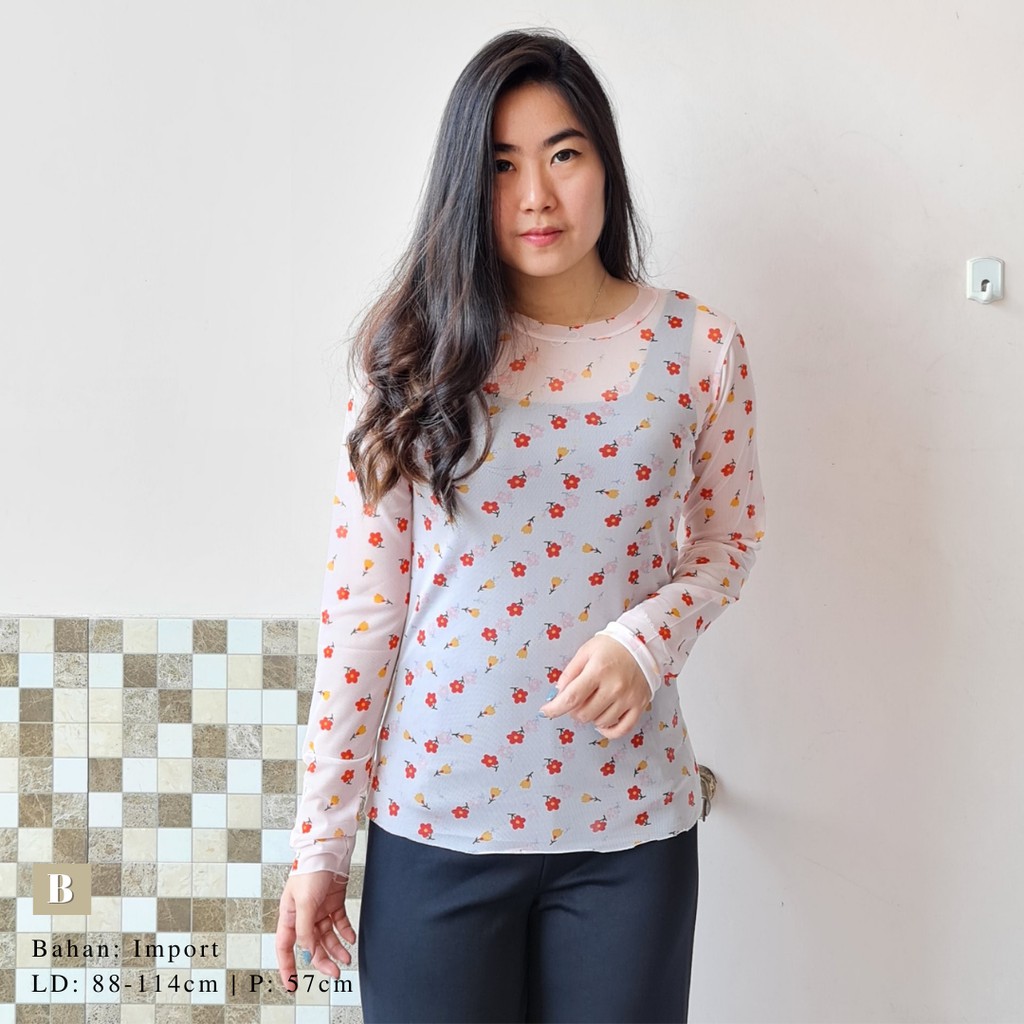 2447 korean long top