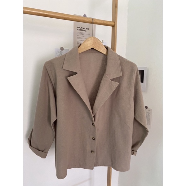 preloved - wolsa blazer House of shopaholic