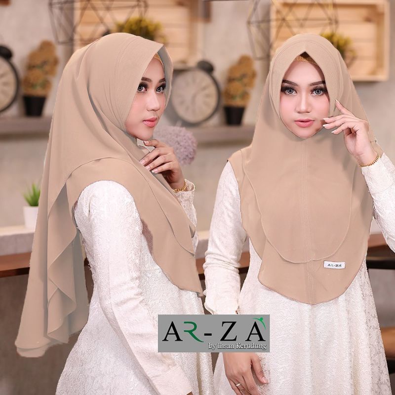 Khimar Oval 2 Layer original Arza