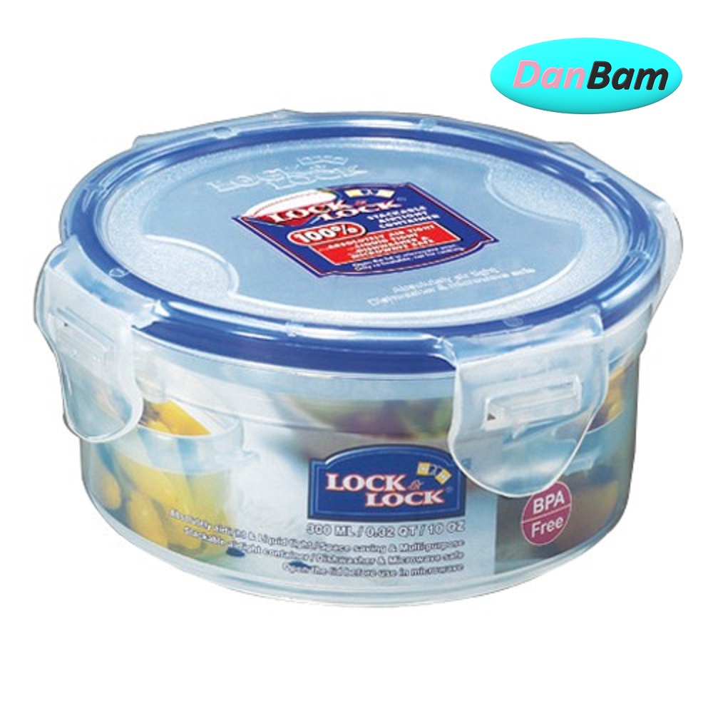 Lock&amp;Lock Food Container HPL932 - Round Short 300mL