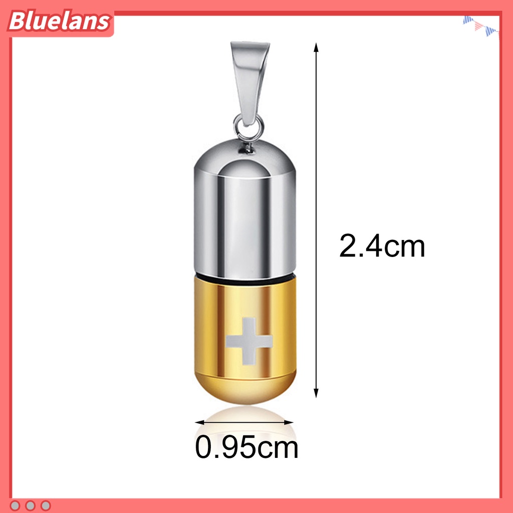 Liontin Pil Bahan Titanium Steel Tahan Air Untuk Hadiah