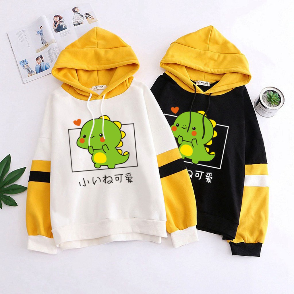 BESS - Hoodie  Murah Wanita / Hoodie Combi Luna - BABY DINO