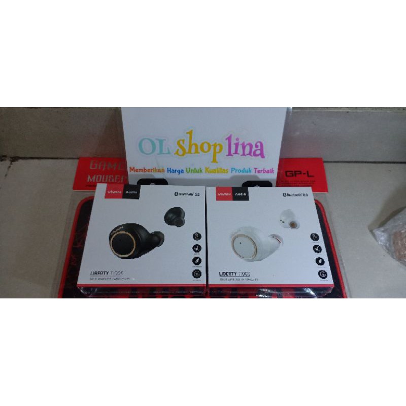 Headset Bluetooth Vivan Liberty T100S Wireless Earphones Garansi Resmi