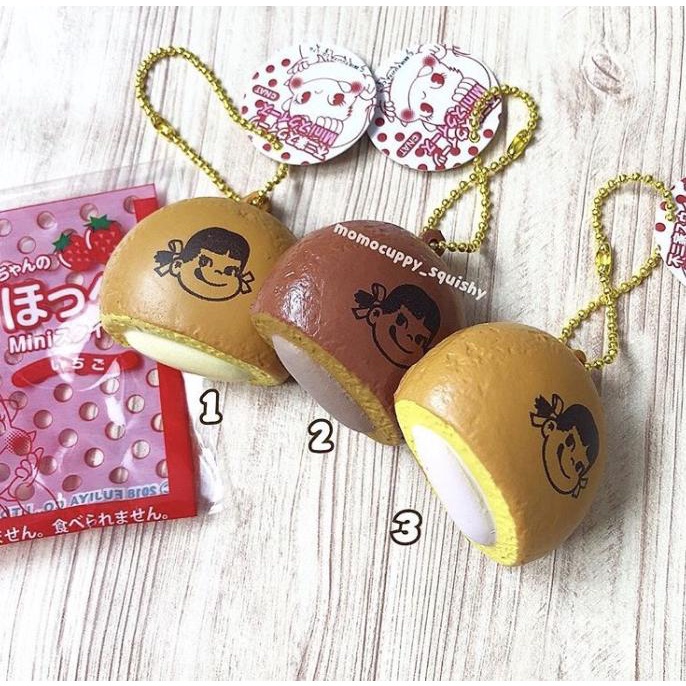 Squishy licensed creambun normal size by pekochan ( ORIGINAL JAPAN) ---Terbaru---