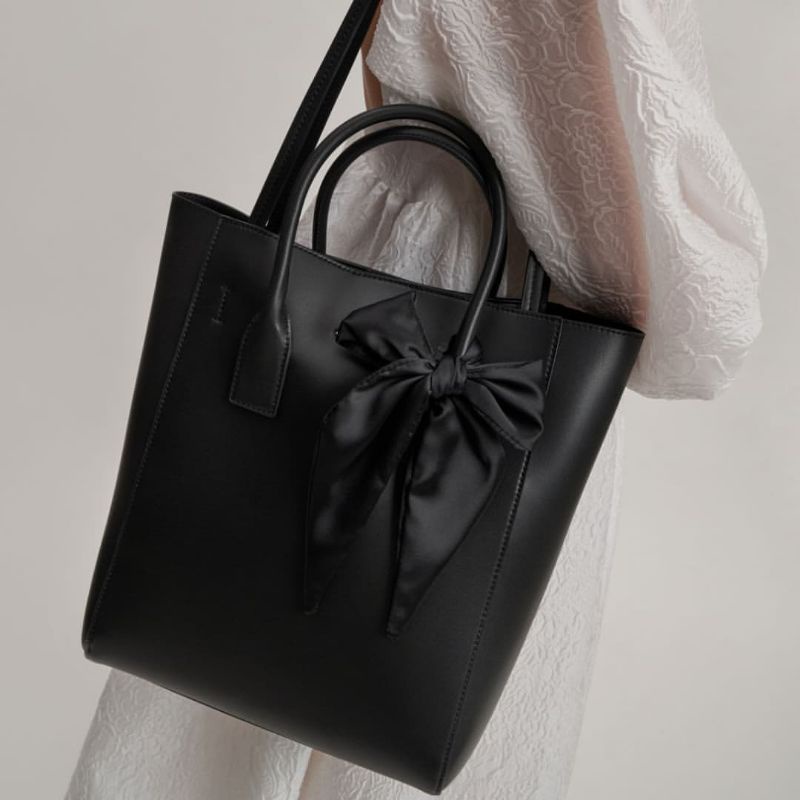 12.12 SALE | CK Bow Tote Bag / CK Chiffon Scarf Tote Bag