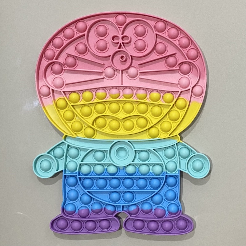 Pop It JUMBO Raksasa Mainan Anak Toys Dinosaurus Kupu Hello Kitty Unicorn-DORAEMON