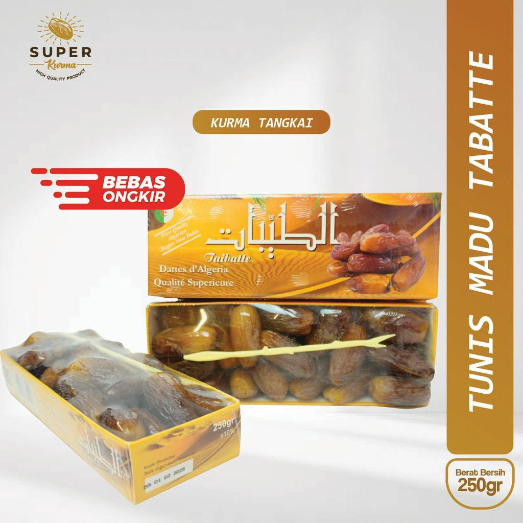 

Kurma Tunis Madu Taibatte 250gr