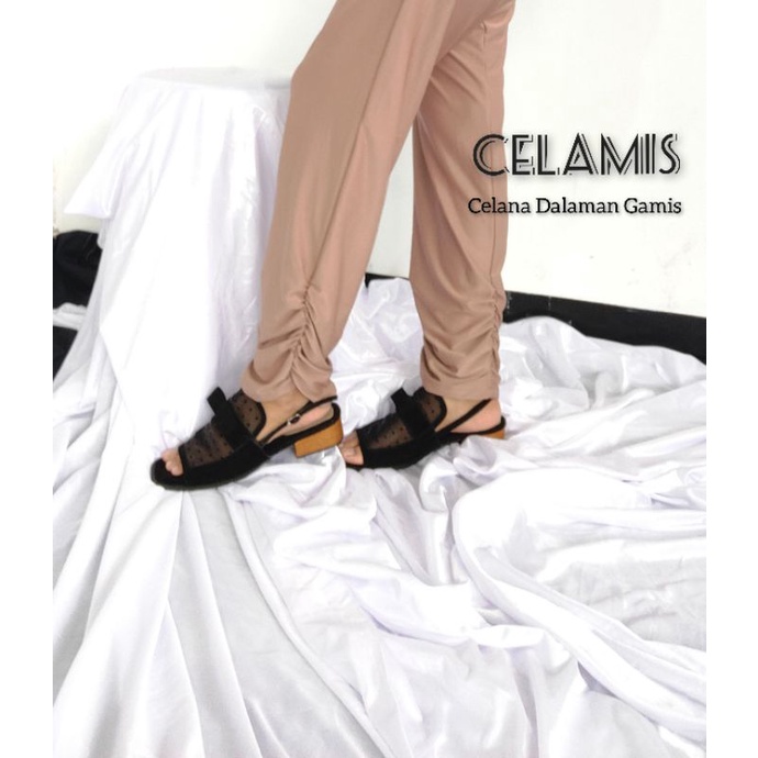 CELAMIS PANJANG POLOS SERUT BAWAH. CELANA ALADIN. CELANA DALAMAN GAMIS. CELANA RUMAHAN LEGING DALEMAN HIJAB CELANA LEGING