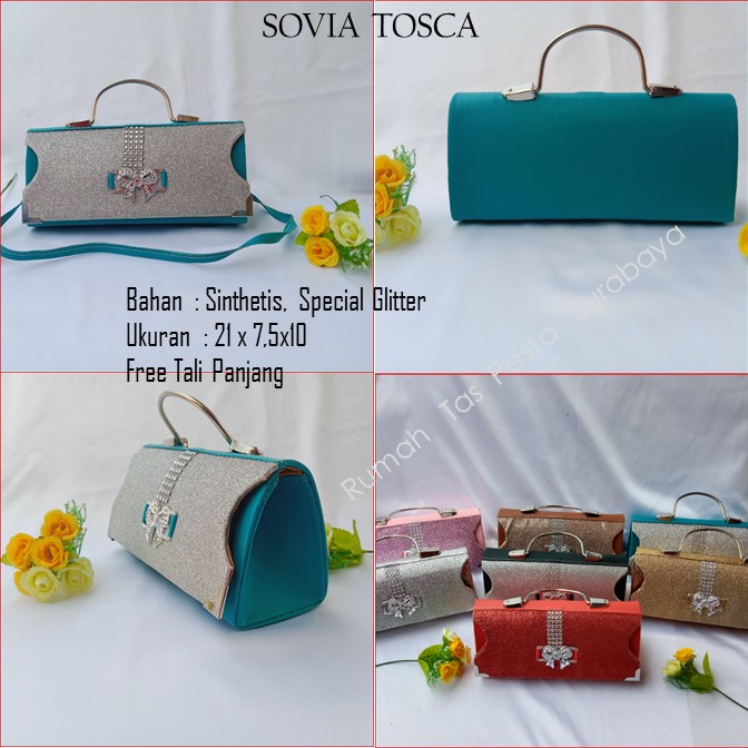 Tas Kondangan,Tas Gliter,Tas Cantik,SOVIA TOSCA