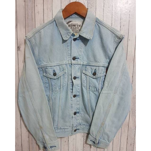 Jaket Jeans EDWIN Vtg Trucker Denim Jacket