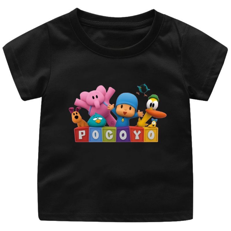 BAJU ANAK ( POCOYO) ANAK CEWEK-COWOK 1-12 TAHUN