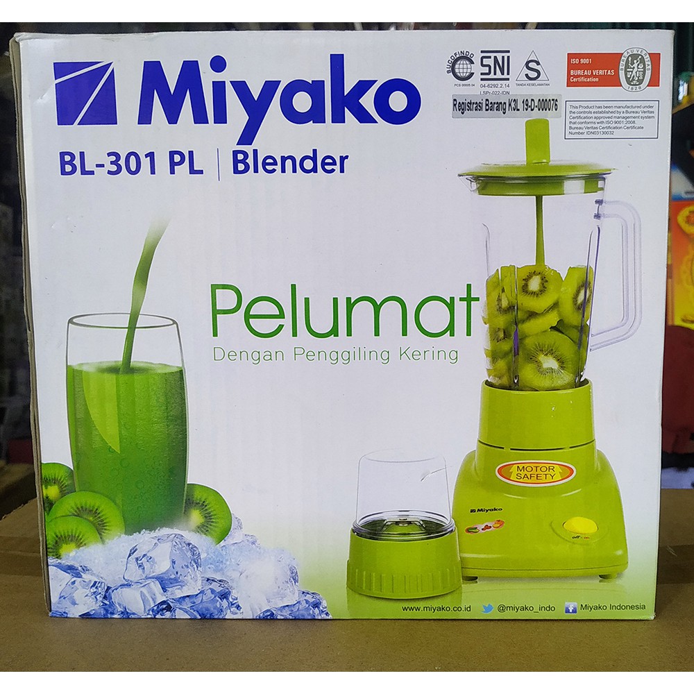 Blender Plastik Miyako BL 301PL