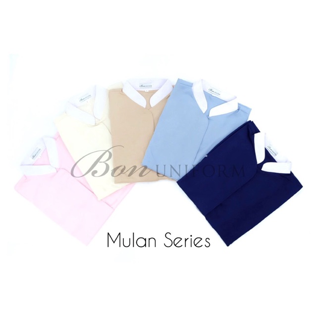 Baju Suster / Seragam Suster Bon Uniform - Premium Nanny’s Uniform  - Mulan Series