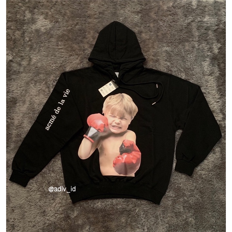 Acme De La Vie ADLV Baby Face Hoodie Black Boxing