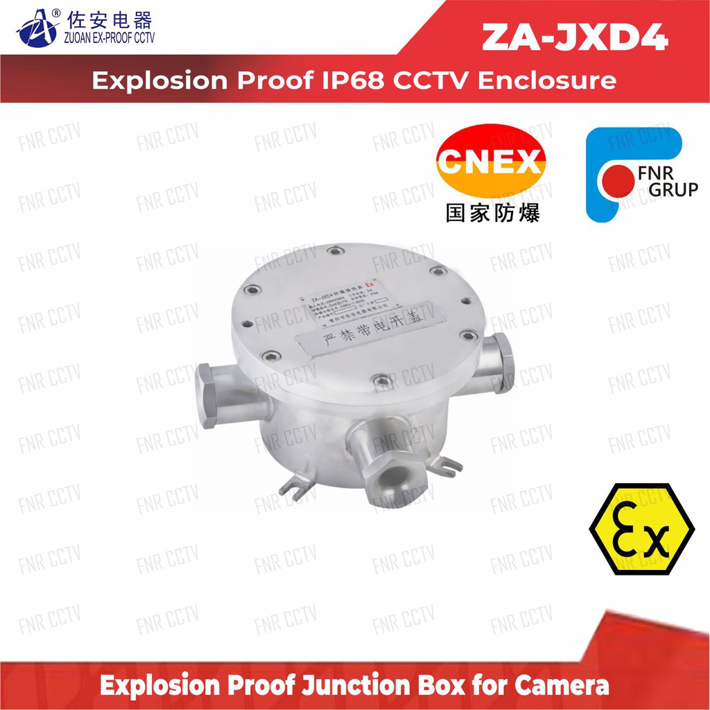 Explosion Proof Junction Box for CCTV Camera ZA-JXD4