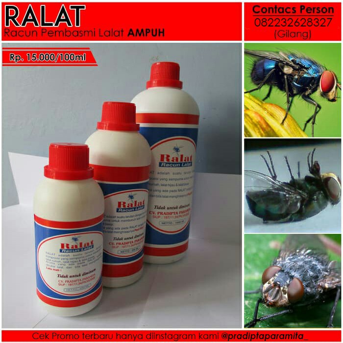 RALAT 100 ml - Racun Lalat Paling Ampuh