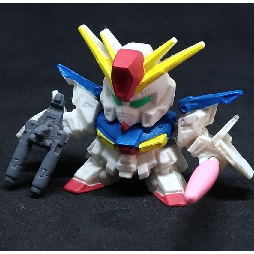 SD Gundam Gashapon ZZ Gundam Tanpa Backpack
