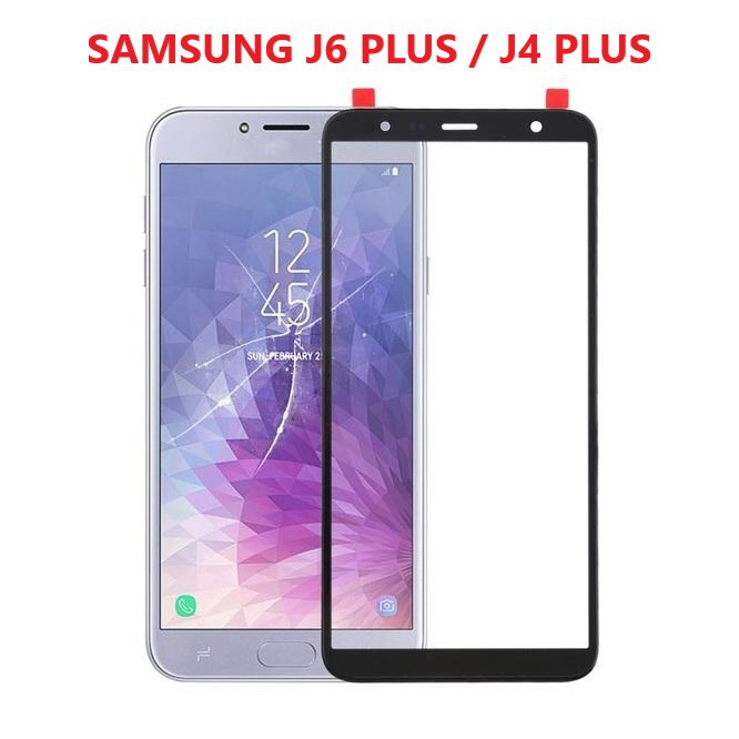 KACA LCD SAMSUNG GALAXY J6 PLUS / J4 PLUS / J610 / J415 / J6 PRIME ~ KACA DEPAN / FRONT GLASS