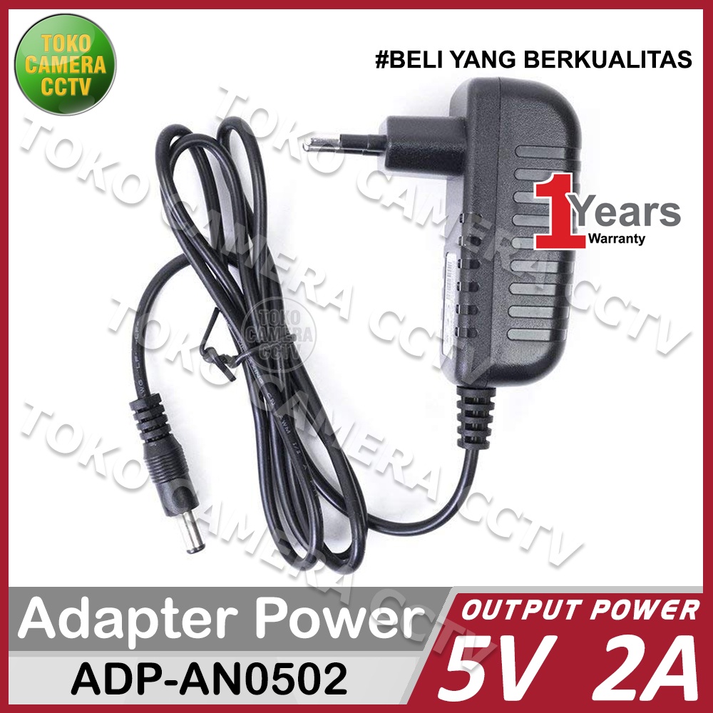 ADAPTOR 5V 2A POWER DC ADAPTER 5V BERGARANSI