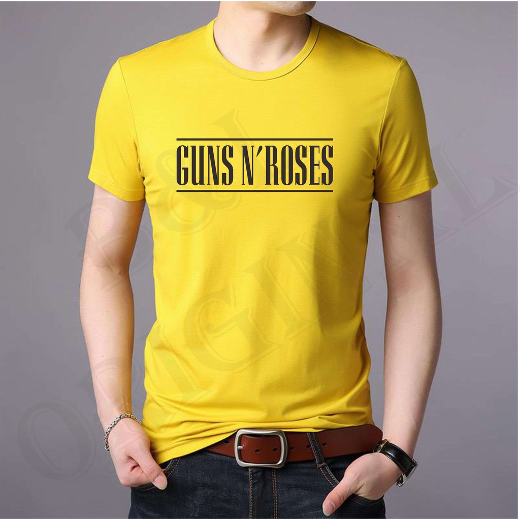 BS/COD/BAJU KAOS TANGAN PENDEK GUNS N/PRIA/REALPICTURE