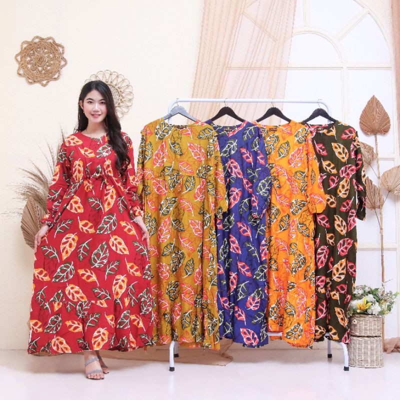 PROMO DASTER PANJANG BAJU TIDUR KEKINIAN VIRAL HABEL MANOHARA RAYON VISCOSE PREMIUM BUSUI