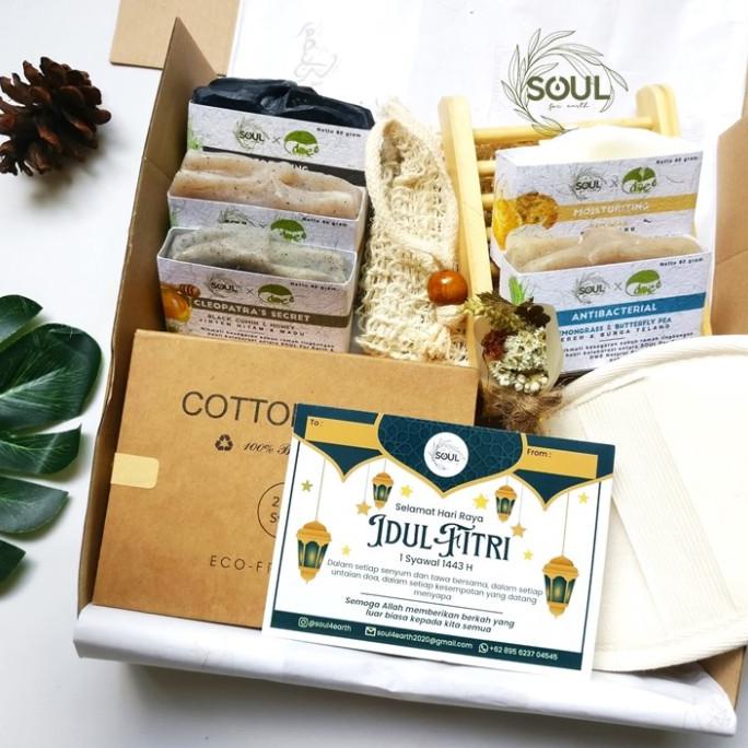 

Hampers lebaran idul fitri / Kado parcel ramah lingkungan / Body care