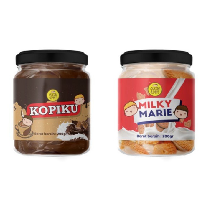 

Flash Sale - Combo Selai Kopiku 200gr + Selai Milky Marie 200gr