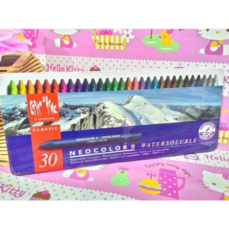 

Krayon carandache 30Crayon Carandache / Carandase / karandase Neo Color II 30 warna