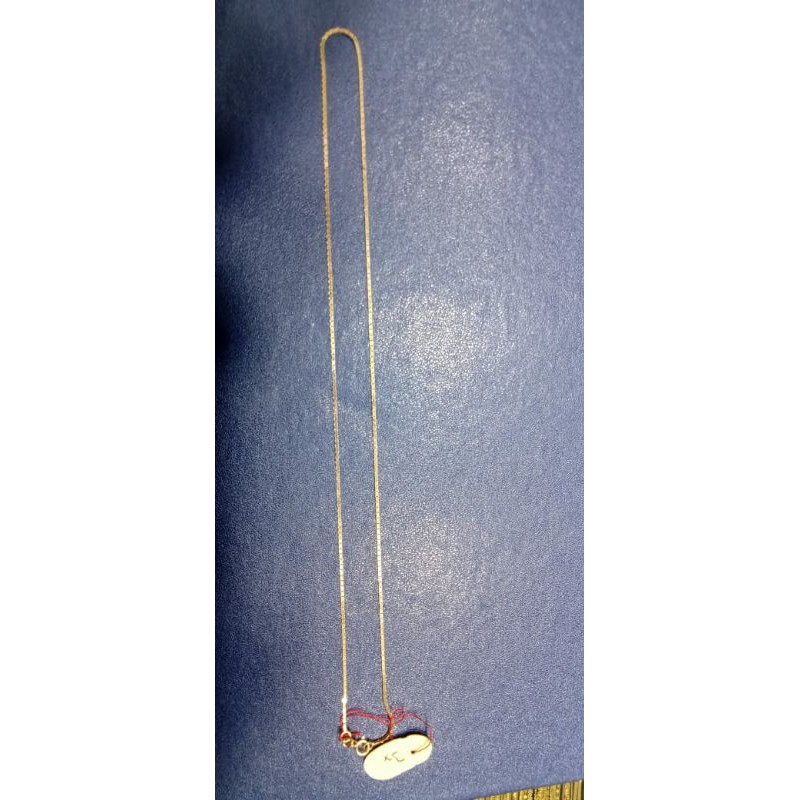 kalung emas 420 italy kaca