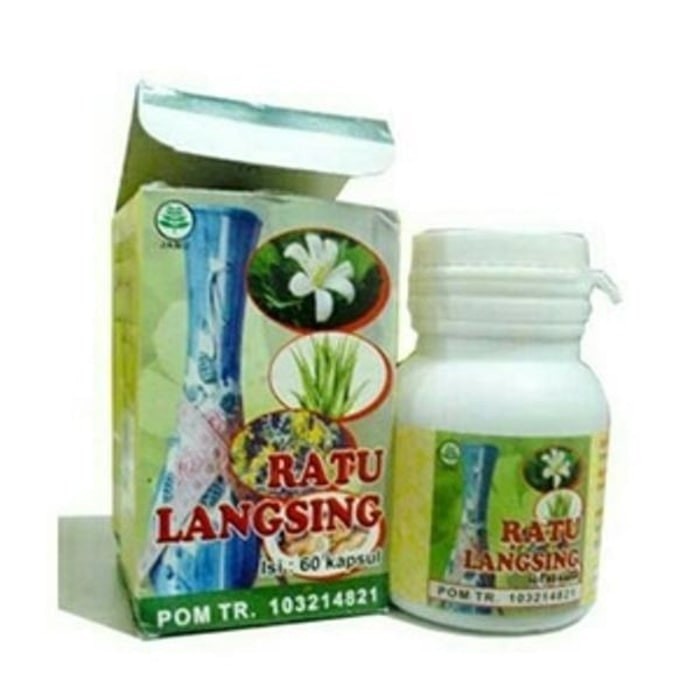 Obat Herbal Pelangsing Alami - Ratu Langsing 60 Kapsul