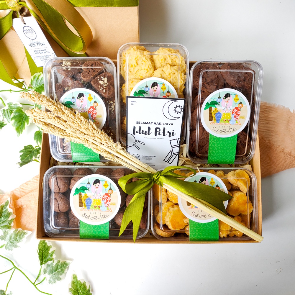 

COOKIES HAMPERS NATAL CHRISTMAS PARCEL LEBARAN IDUL FITRI IMLEK