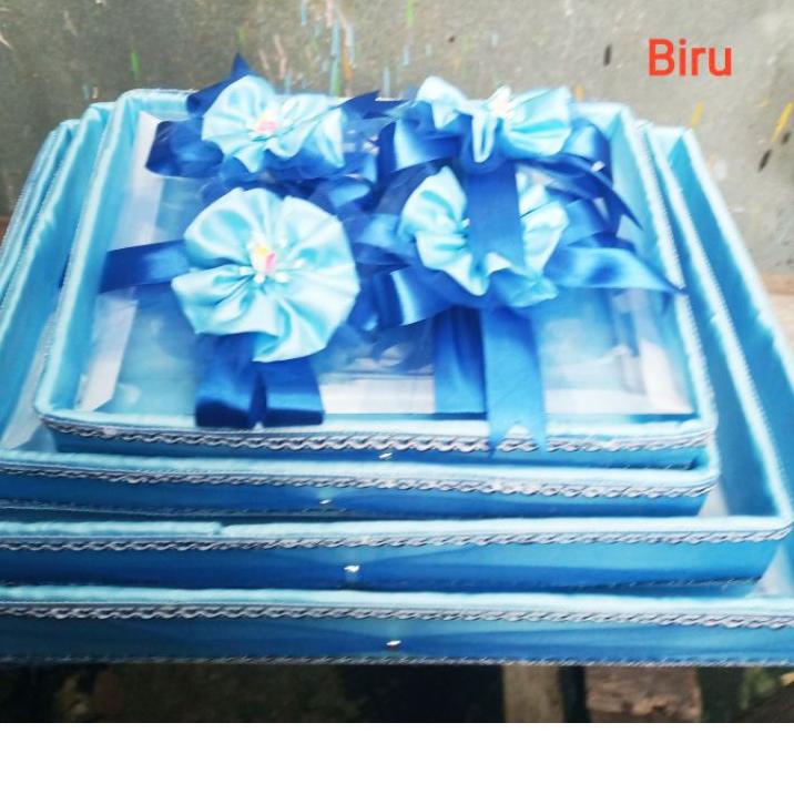 

Harga Spesial.. BOX KOTAK SESERAHAN HANTARAN MIKA PERNIKAHAN LAMARAN PARSEL BINGKISAN 1 SET ISI 4 BOX