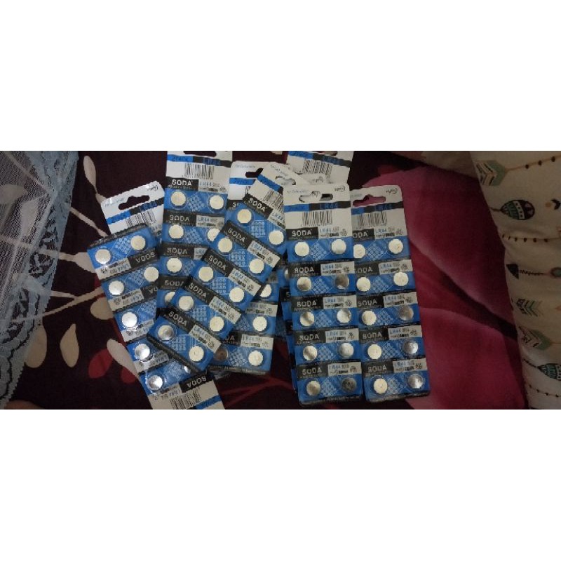 Baterai Soda Alkaline Type AG13 - LR44