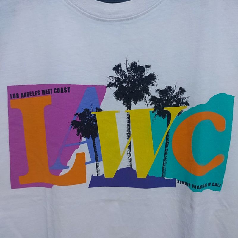 Kaos Second Pull&Bear (Putih)