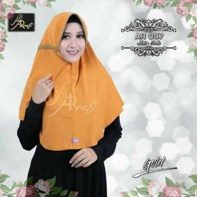 AR 097 std Hijab Ar Rafi Hijab Brand jilbab instan Hijab kece jilbab serut kerudung artis hijabtren