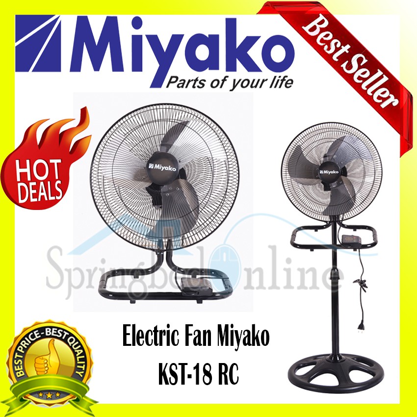 Electric Fan Miyako KST 18 RC