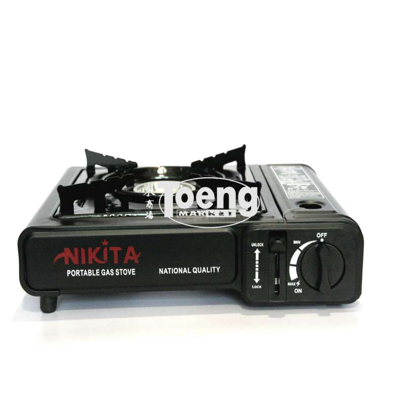 KOMPOR GAS PORTABLE 2 IN 1 NIKITA