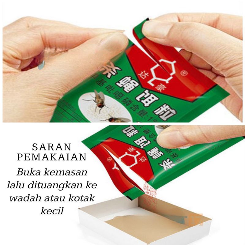 Racun Lalat / Alat Pembasmi Hama Laler lalat Original / Obat Umpan